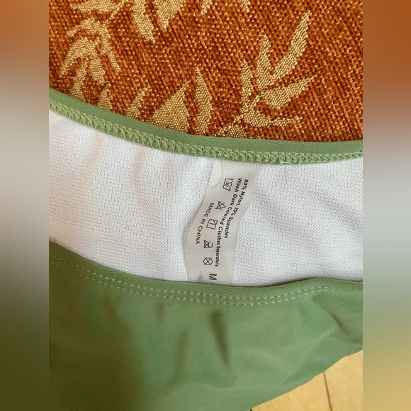 SOLD | Sage Green 2 Piece Bikini Lightly Padded Sexy Swimsuit Set - Picture 2 of 5